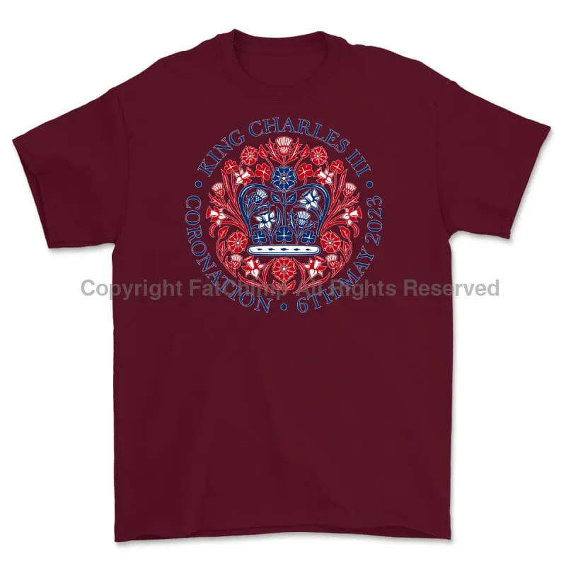 King Charles III Official Coronation Printed T-Shirt